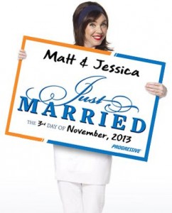 Wedding: Free Just Married Sign