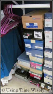 Organizing the Master Closet