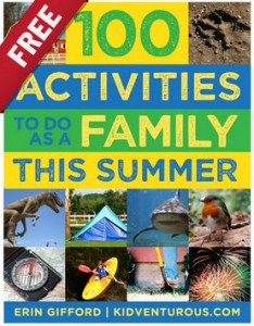 FREE E-book: 100 Activities To Do as a Family this Summer