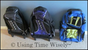 Lessons from a backpack