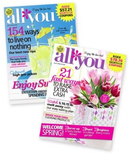 All You: 12 Issues for $5 – Limited Time