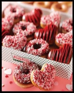 Krispy Kreme Doughnuts: FREE Valentines with Purchase of any Dozen