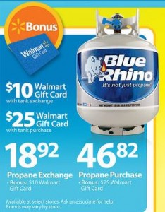 Walmart: Blue Rhino Propane Deal through April 5, 2014  